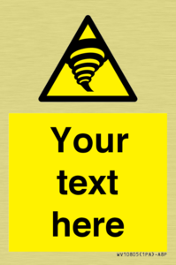 Custom Warning: Tornado zone